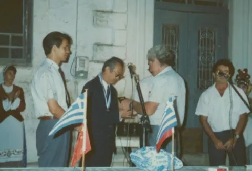 中國十大戲劇導演羅錦鱗教授來中影人了